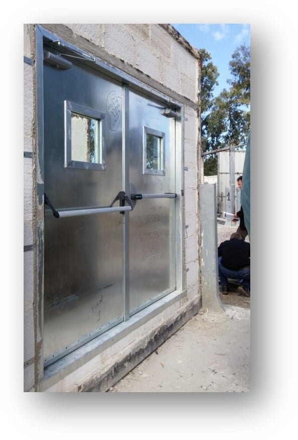 דלת אש חצי שעה 4012